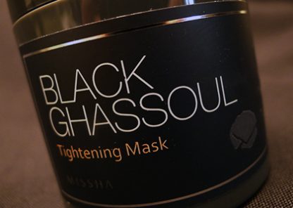 Missha Black Ghassoul Tightening Mask